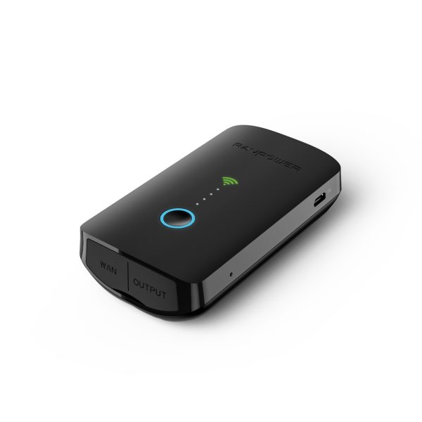 RAVPower Filehub Plus, Wireless Travel Router N300, , 6000mAh Battery, DLNA NAS Sharing Media Streamer - RP-WD03 - Image 3