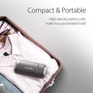 Travel Powerbank & AC Outlet 20100 mAh - RP-PB105 - UK Plug - Black by Ravpower - Image 5