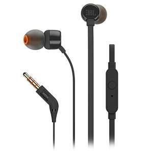 JBL Tune 110 in Ear Headphones Black