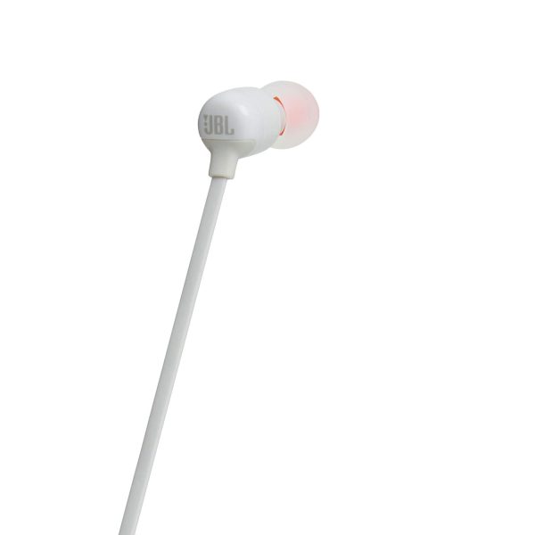 JBL Tune 110BT in-Ear Wireless Headphones - Gray - T110BTWHT - Image 5