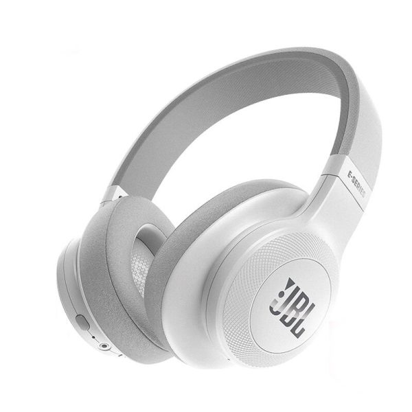 JBL Over-Ear Wireless Headphones White - E55BT - Image 4