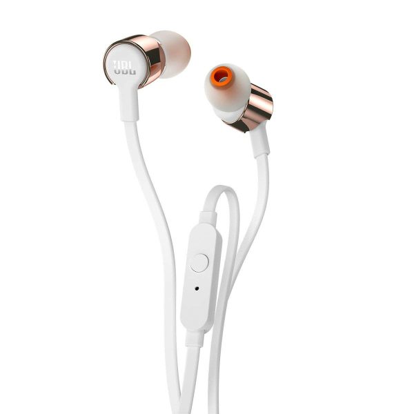 JBL Harman T210 In-Ear Headphone - Rose Gold - Image 1