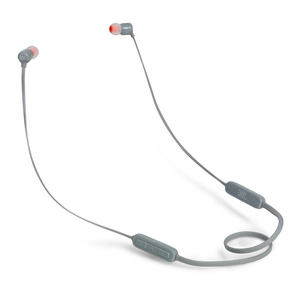 JBL Tune 110BT in-Ear Wireless Headphones - Gray - T110BTGRY - Image 4