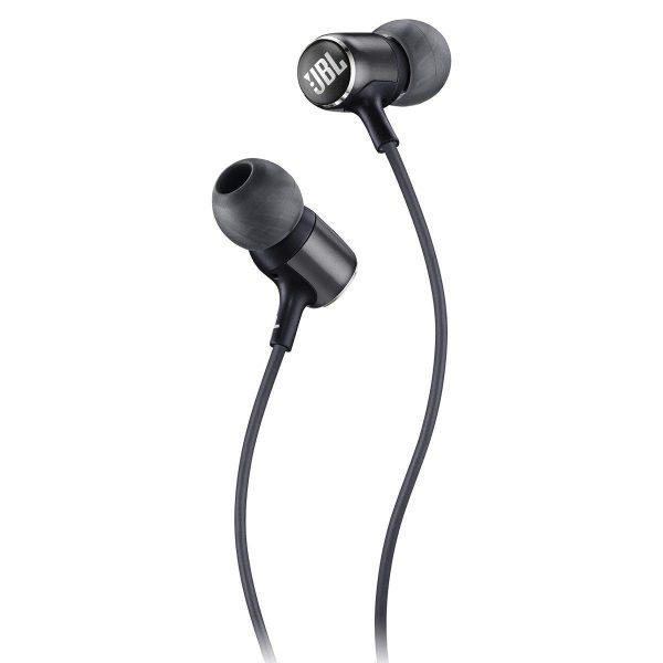 JBL Lifestyle LIVE 100 In-Ear Headphones, Black - Image 1