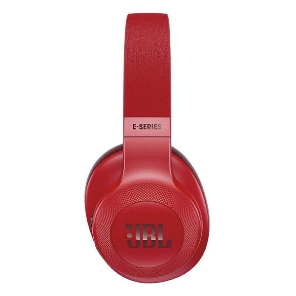 JBL Over-Ear Wireless Headphones Red- E55BT - Image 3