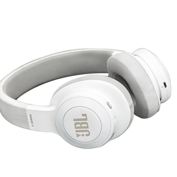 JBL Over-Ear Wireless Headphones White - E55BT - Image 2
