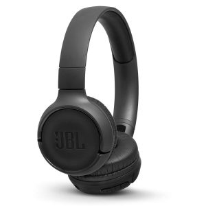 JBL Wireless On-Ear Headphones with One-Button Remote and Mic (Black) - T500BTBLK