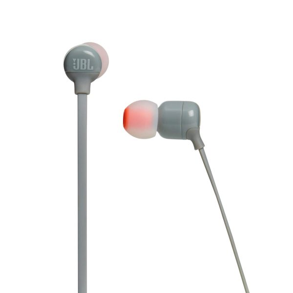 JBL Tune 110BT in-Ear Wireless Headphones - Gray - T110BTGRY - Image 3