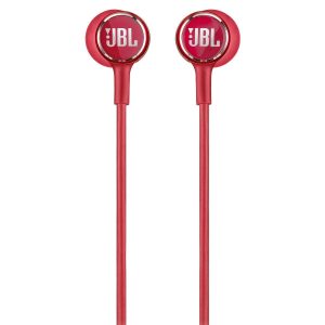 JBL Live 100 In-Ear Headphones with In-Line Microphone and Remote - Red - Image 4