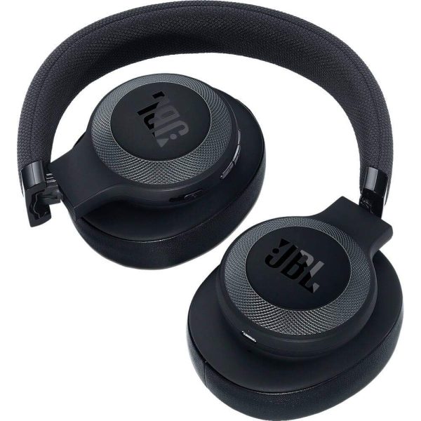 JBL Lifestyle Over-Ear Bluetooth Noise-canceling Headphones - Black - E65BTNC - Image 4