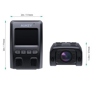 AUKEY 4K Dash Cam with 6-Lane Wide-Angle Lens Dashboard Camera Recorder with HDR, Loop Recording, G-Sensor, and Additional 2-Port USB Car Charger - DR02J - Image 8