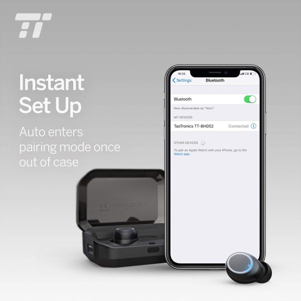 True Wireless Earbuds - Bluetooth 5.0 - Extended Playtime upto 40 Hours - TT-BH-052 - Image 7