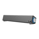 TaoTronics Computer Speakers, Wired Computer Sound Bar, Stereo USB Powered Mini Soundbar Speaker - TT-SK018