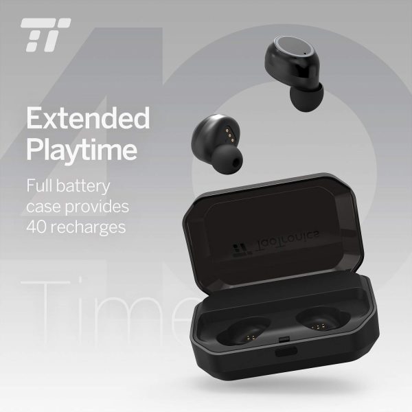 True Wireless Earbuds - Bluetooth 5.0 - Extended Playtime upto 40 Hours - TT-BH-052 - Image 2