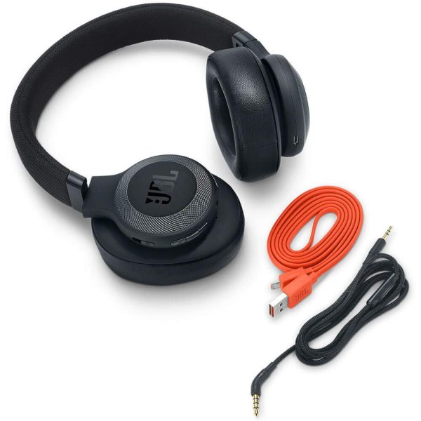 JBL Lifestyle Over-Ear Bluetooth Noise-canceling Headphones - Black - E65BTNC - Image 3