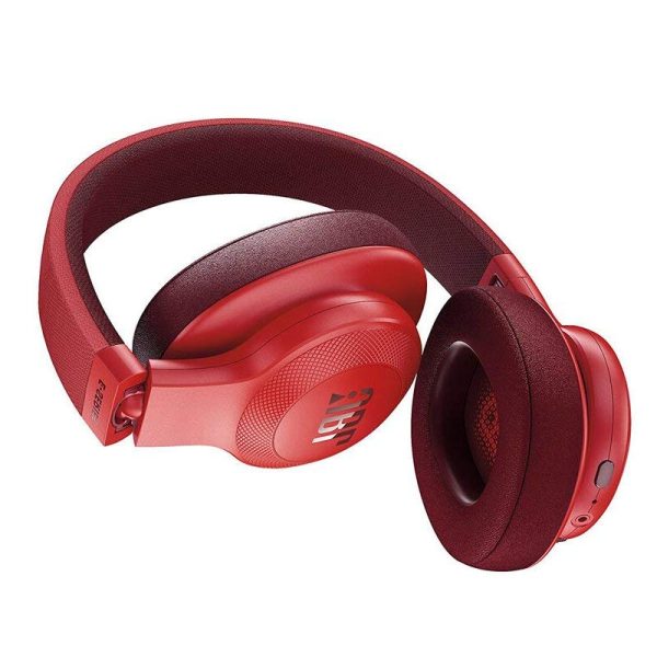 JBL Over-Ear Wireless Headphones Red- E55BT - Image 5