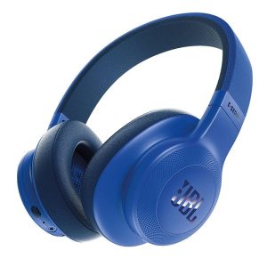 JBL Over-Ear Wireless Headphones Blue- E55BT