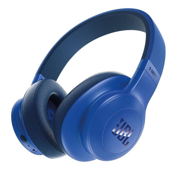 JBL Over-Ear Wireless Headphones Blue- E55BT - Image 1