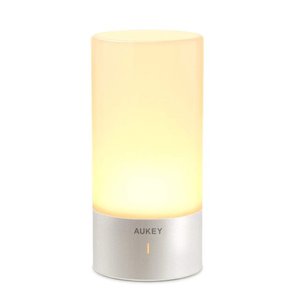 61+hXJs1f3L._SL1500_ AUKEY Table Lamp, Touch Sensor Bedside Lamps + Dimmable Warm White Light - LT-T6 - Image 1