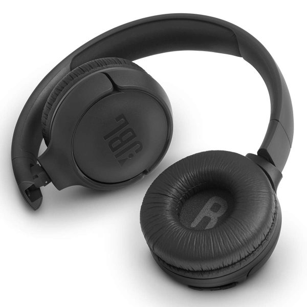 JBL Wireless On-Ear Headphones with One-Button Remote and Mic (Black) - T500BTBLK - Image 6