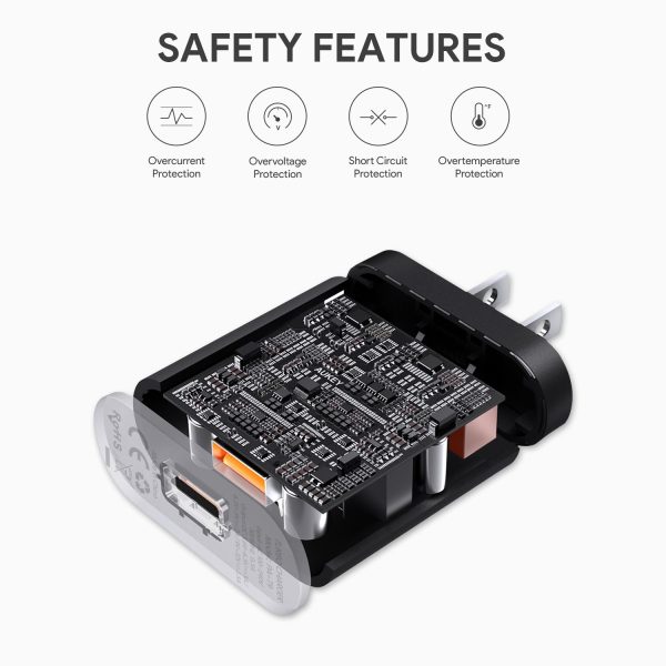 AUKEY Quick Charge 3.0 18W USB Wall Charger - PA-T9 - Image 5