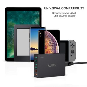 AUKEY Quick Charge 3.0 60W USB Charger with 6-Port USB Charging Station - PA-T11 - Image 5