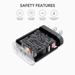 AUKEY Quick Charge 3.0 USB Wall Charger & Dual Ports - PA-T16 - Image 8