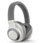 JBL Lifestyle Over-Ear Bluetooth Noise-canceling Headphones - White- E65BTNC