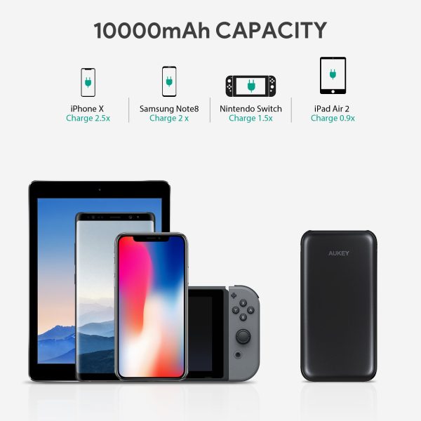 AUKEY Power Delivery Power Bank, 10000mAh PD Power Bank - PB-Y13 - Image 8
