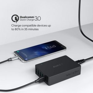 AUKEY Quick Charge 3.0 60W USB Charger with 6-Port USB Charging Station - PA-T11 - Image 6