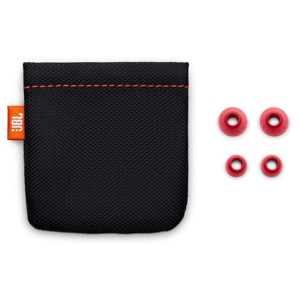JBL Live 100 In-Ear Headphones with In-Line Microphone and Remote - Red - Image 5