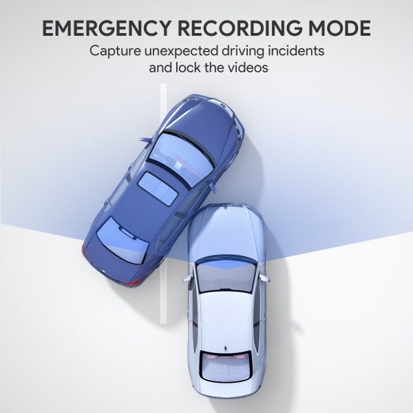 AUKEY 4K Dash Cam with 6-Lane Wide-Angle Lens Dashboard Camera Recorder with HDR, Loop Recording, G-Sensor, and Additional 2-Port USB Car Charger - DR02J - Image 7