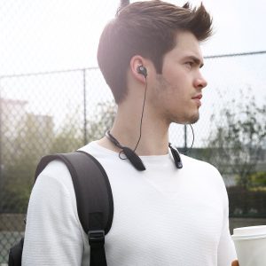 AUKEY Bluetooth Headphones, Active Noise-Canceling Earbuds with 20-Hour Playtime and Built-in Mic - EP-B48 - Image 7