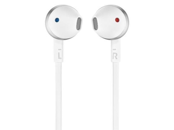 JBL TUNE in-Ear, Wireless Bluetooth Headphone, White - T205BT - Image 2