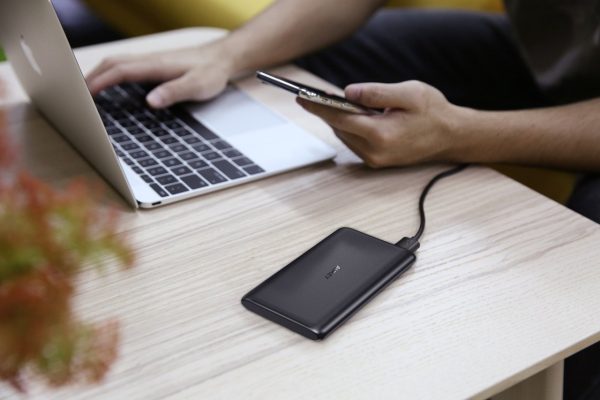 Aukey 5000mAh 5V 3A Ultra Portable USB-C Power Bank - PB-XN5 - Image 3