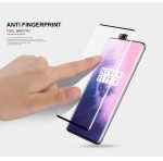 OnePlus 7 Pro 3D Glass Protector Full Glue Edge to Edge Tempered - Black - Image 3