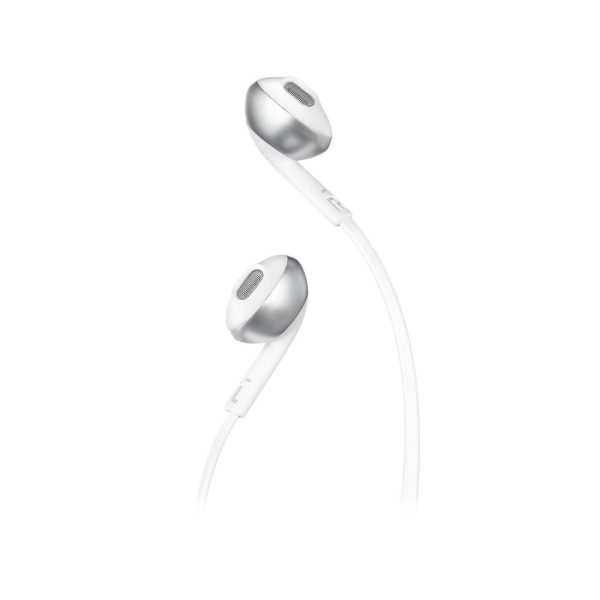 JBL TUNE in-Ear, Wireless Bluetooth Headphone, White - T205BT - Image 4