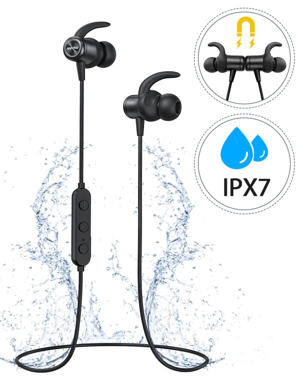 S11 MPOW Upgraded Bluetooth Earphones APTX BT 5.0 Sports Earbuds Magnetic Design - Image 7