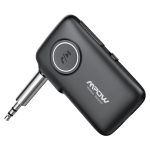 Bluetooth Receiver BH298 BT 5.0 Receiver 3.5mm with 15 Hour Battery Life & Connections with 2 Phones