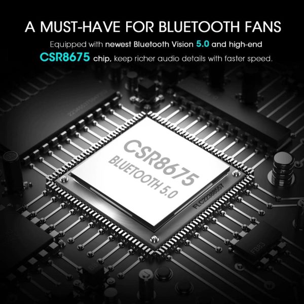 Streambot Pro Wireless Bluetooth Receiver & Transmitter with APTX/APTX-HD/APTX-LL RCA Digital Optical Toslink by MPOW - MPBH258AB - Image 6