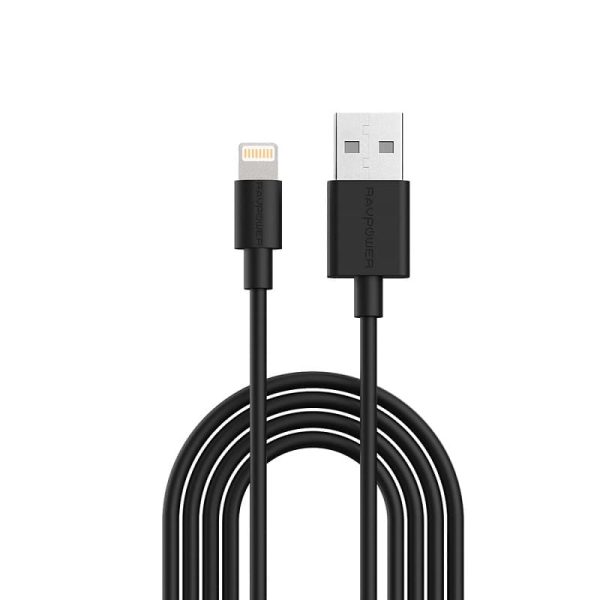 Premium Lightning Cable MFi Certified - 0.2 M - 0.65 Feet - Black - RP-CB029 by Ravpower - Image 7