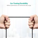 Braided Lightning Cable MFi Certified - 1 M - 3 Feet - Red - RP-CB019 by Ravpower - Image 2