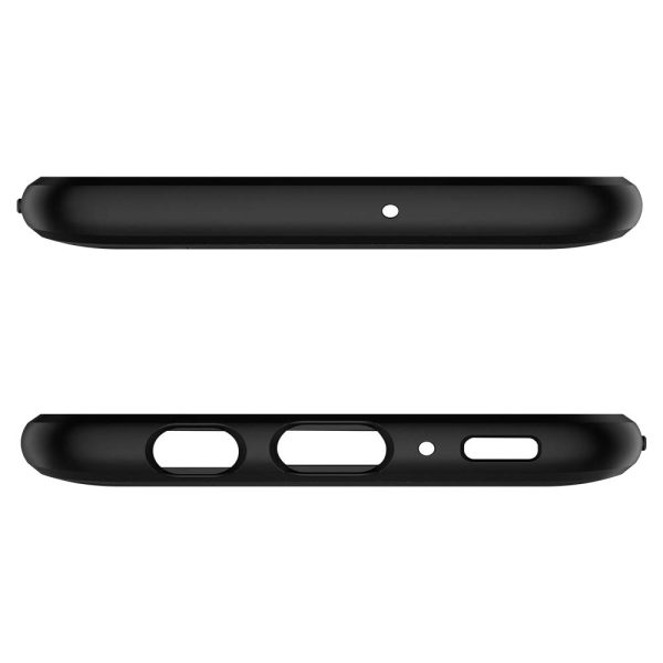41Kdv43yc+L._SL1000_ Spigen Samsung Galaxy A70 Rugged Armor Matte Black - Image 3