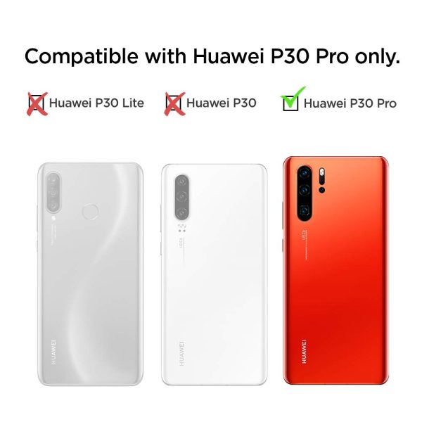 Spigen Huawei P30 Pro Ultra Hybrid Case - Crystal Clear - Image 3