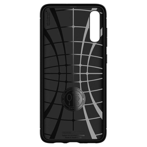 51K1lcAYNXL._SL1000_ Spigen Samsung Galaxy A70 Rugged Armor Matte Black - Image 4
