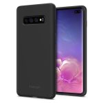 Galaxy S10 Plus Case Silicone Fit by Spigen - Black - 606CS25783