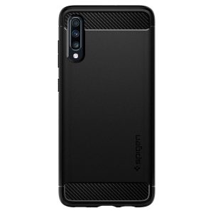 Spigen Samsung Galaxy A70 Rugged Armor Matte Black - Image 5