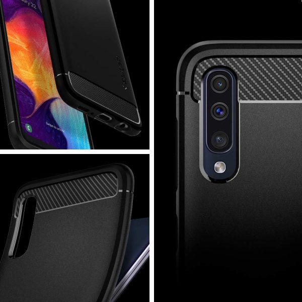 Spigen Samsung Galaxy A50 Case Rugged Armor - 611CS26199 - Image 2