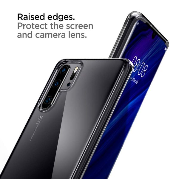 Spigen Huawei P30 Pro Ultra Hybrid Case - Crystal Clear - Image 5