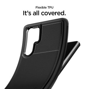 Spigen Huawei P30 Pro Rugged Armor - Matte Black - Image 5